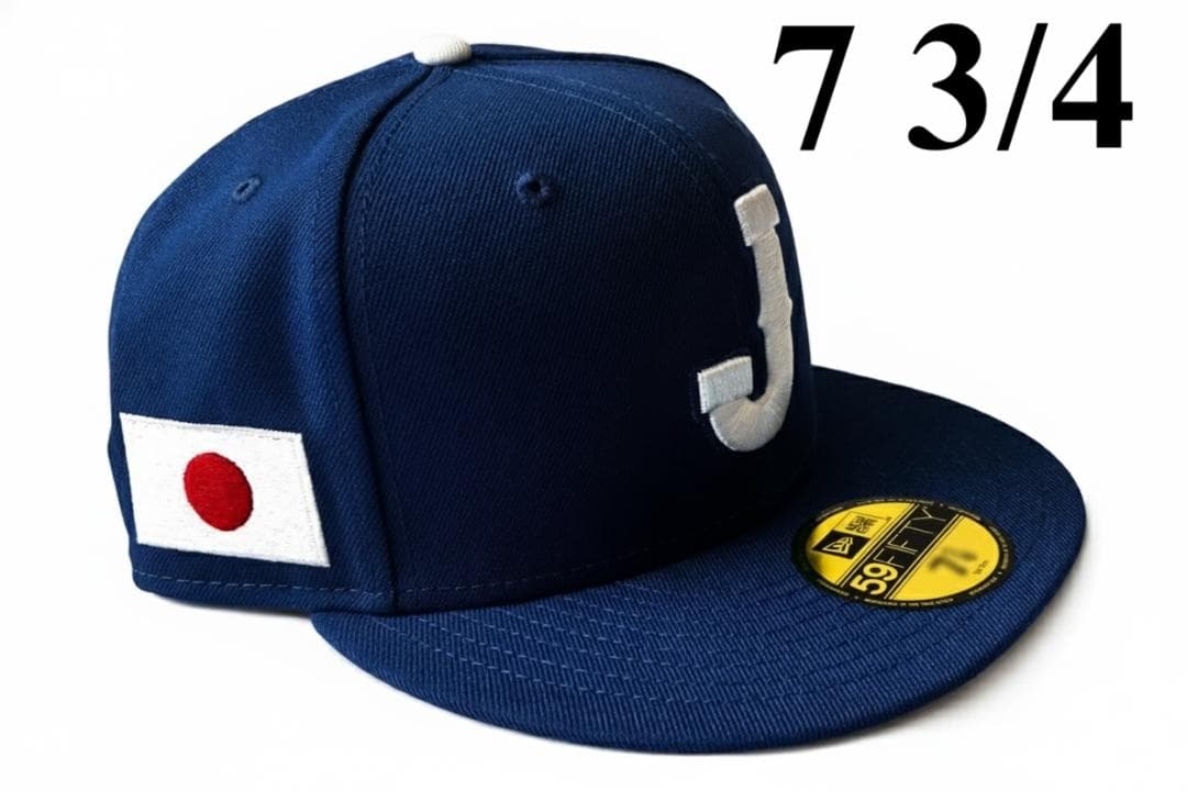 WBC 2026 侍ジャパン Jロゴ サムライブルー 59FIFTY 7 3/4