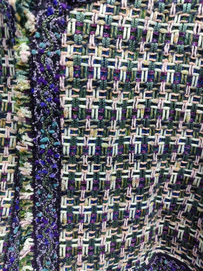 IENA LA BOUCLE LINTON ブライトツイードジャケット