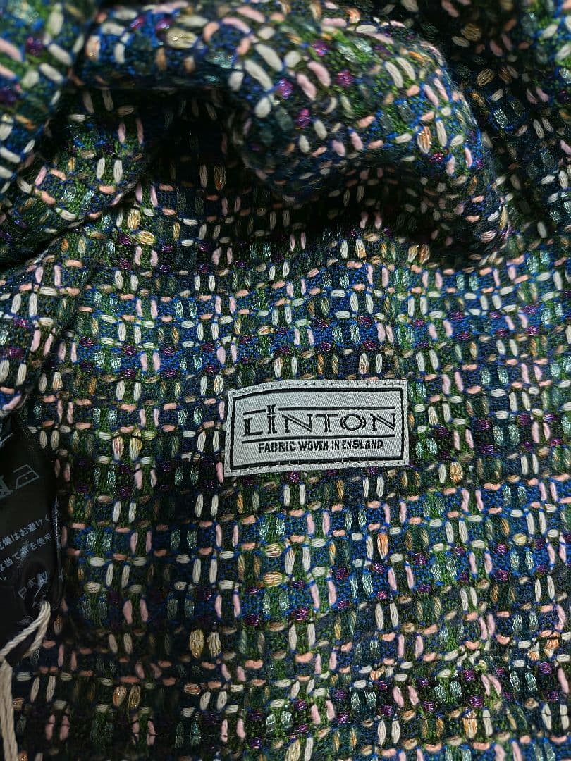 IENA LA BOUCLE LINTON ブライトツイードジャケット