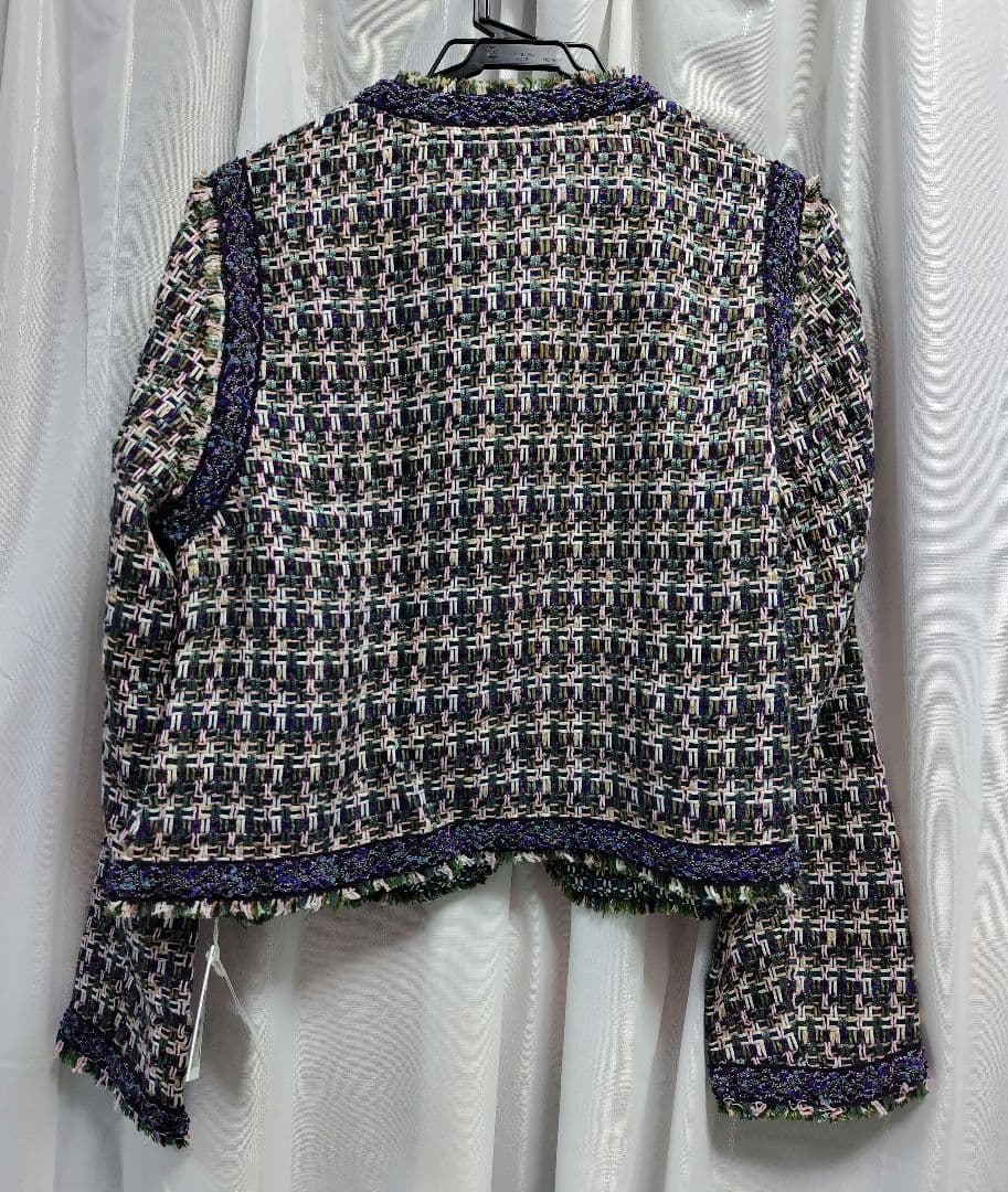 IENA LA BOUCLE LINTON ブライトツイードジャケット