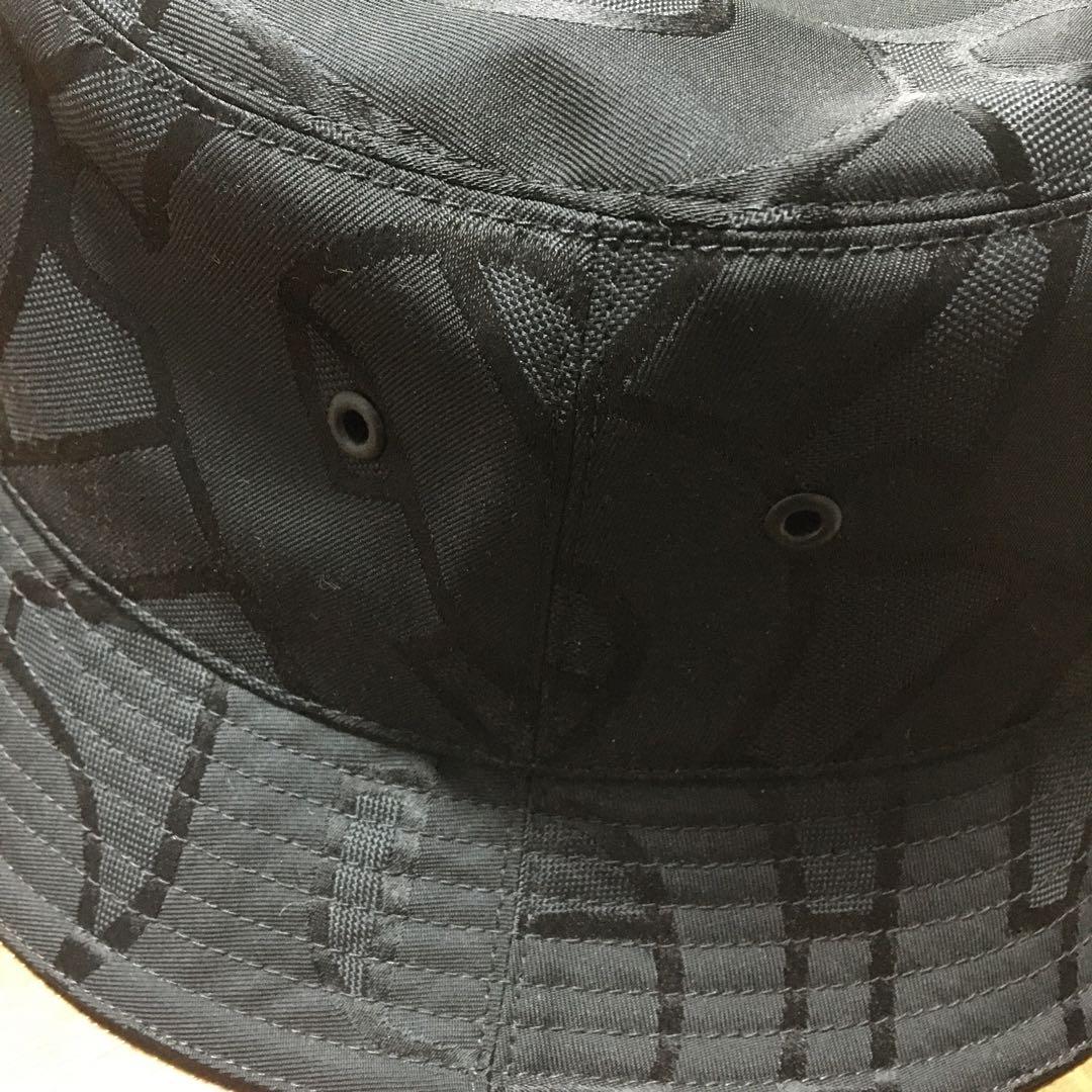 Burberry バーバリー TBモノグラム バケットハット ブラック　S