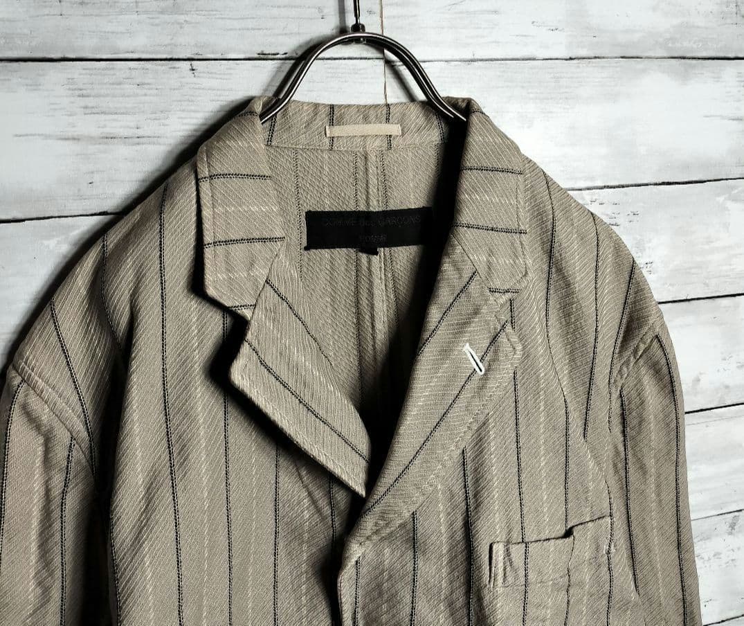 90's コムデギャルソンオム テーラードジャケット ブルゾン スタンドカラー