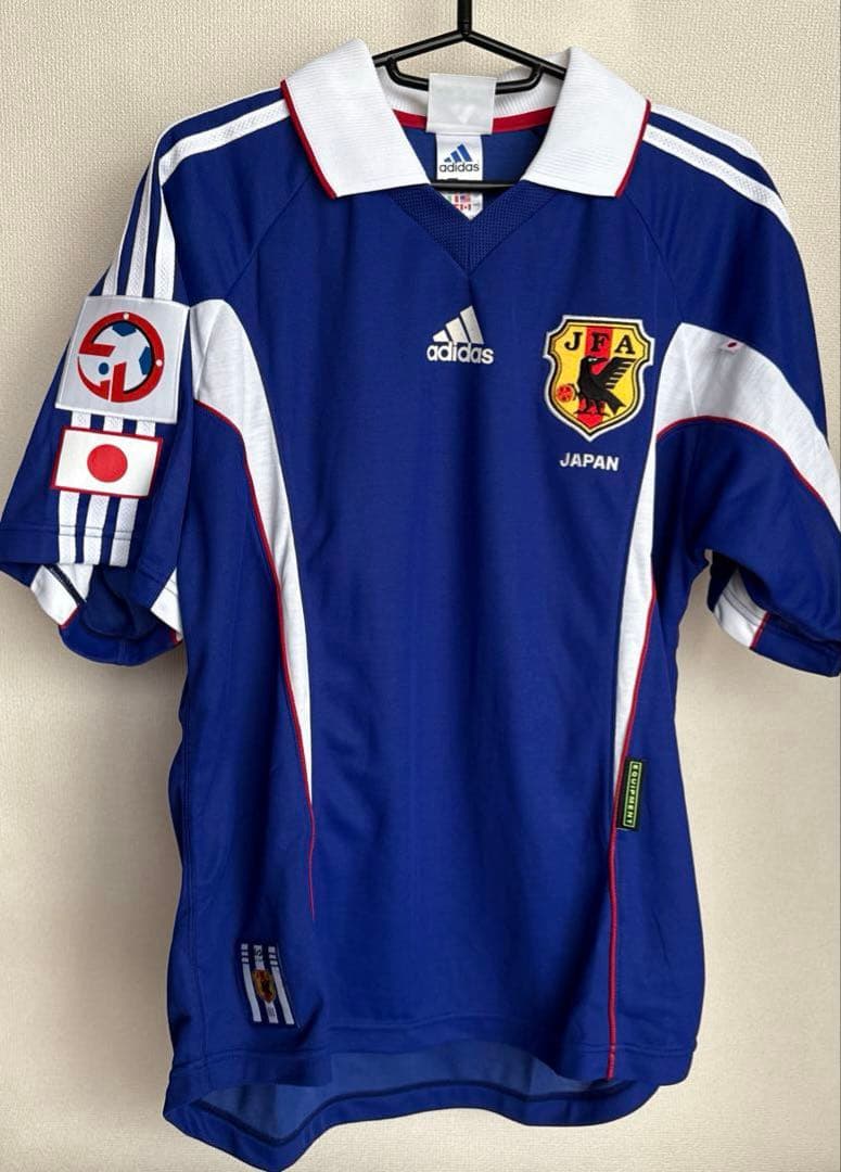 adidas サッカー日本代表ユニホーム 2000年　アジアカップ優勝