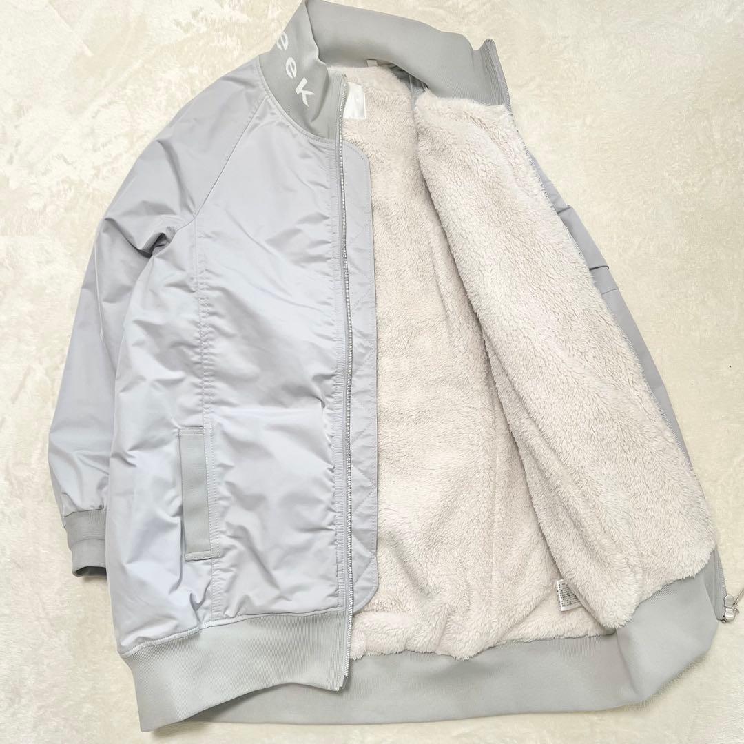 【極美品】ヒールクリーク 光沢 ジャケット ゴルフ ボア スポーツ 42