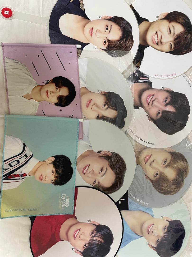 グク ジョングク bts うちわ