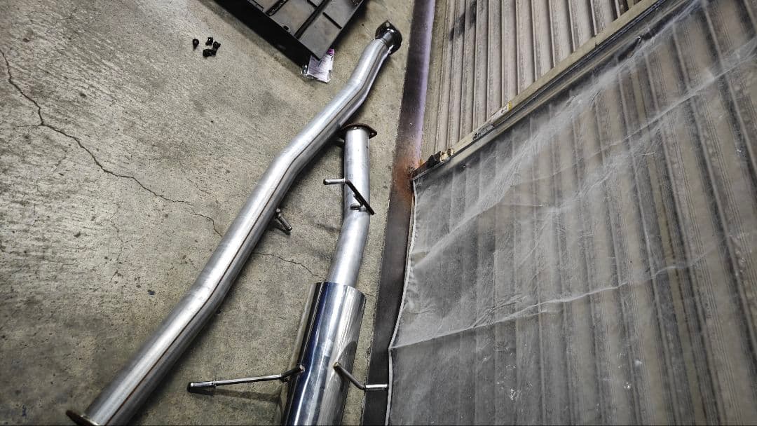 GDB ステンレスマフラー befree 太鼓ありタイプ