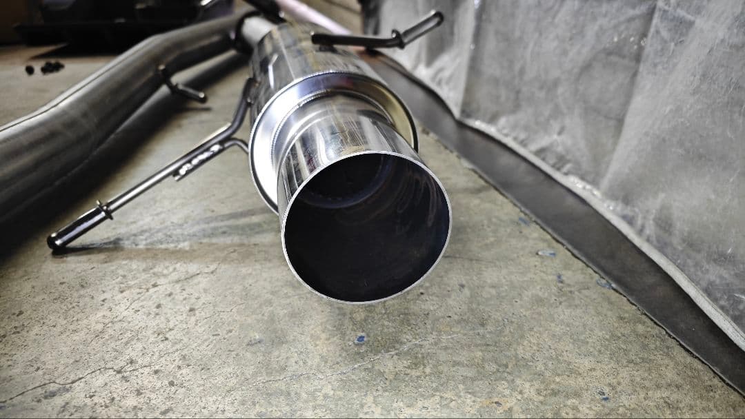 GDB ステンレスマフラー befree 太鼓ありタイプ