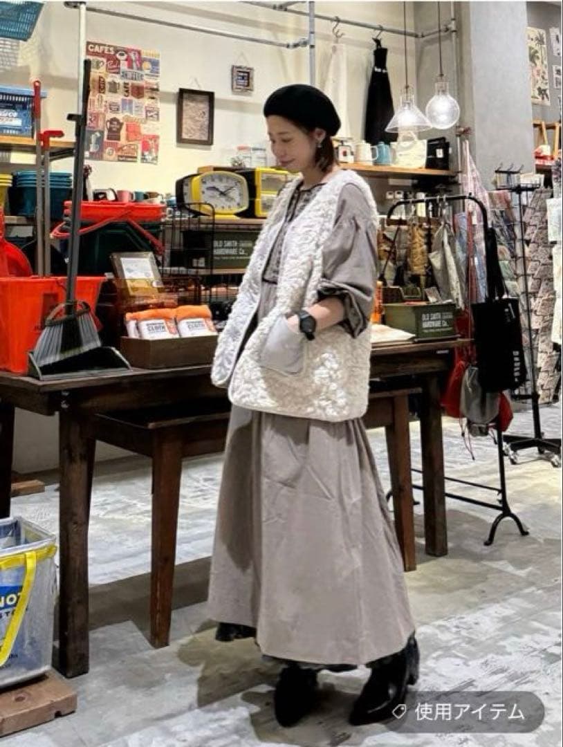 【新品】 niko and… ニコアンド アソートファーベスト