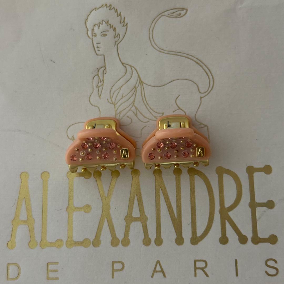 新品 ALEXANDRE DE PARIS ヴァンドームクリップ　1.8㎝2個