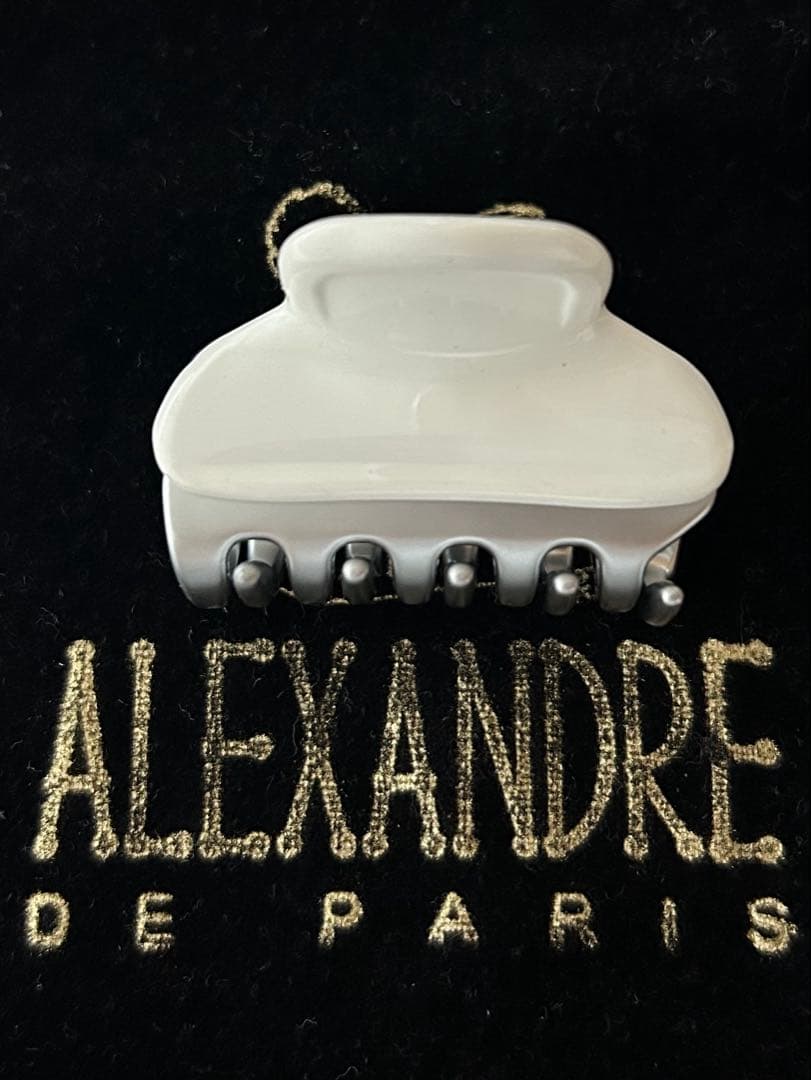 新品 ALEXANDRE DE PARIS ヴァンドームクリップ　1.8㎝2個