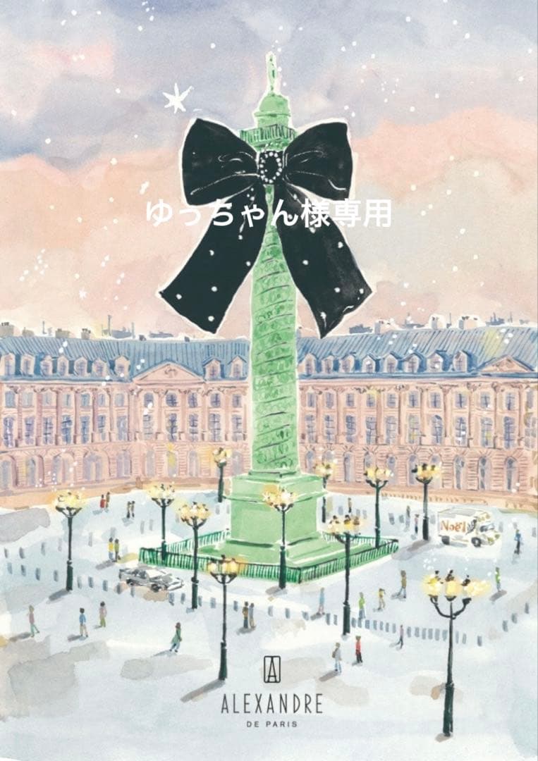 新品 ALEXANDRE DE PARIS ヴァンドームクリップ　1.8㎝2個