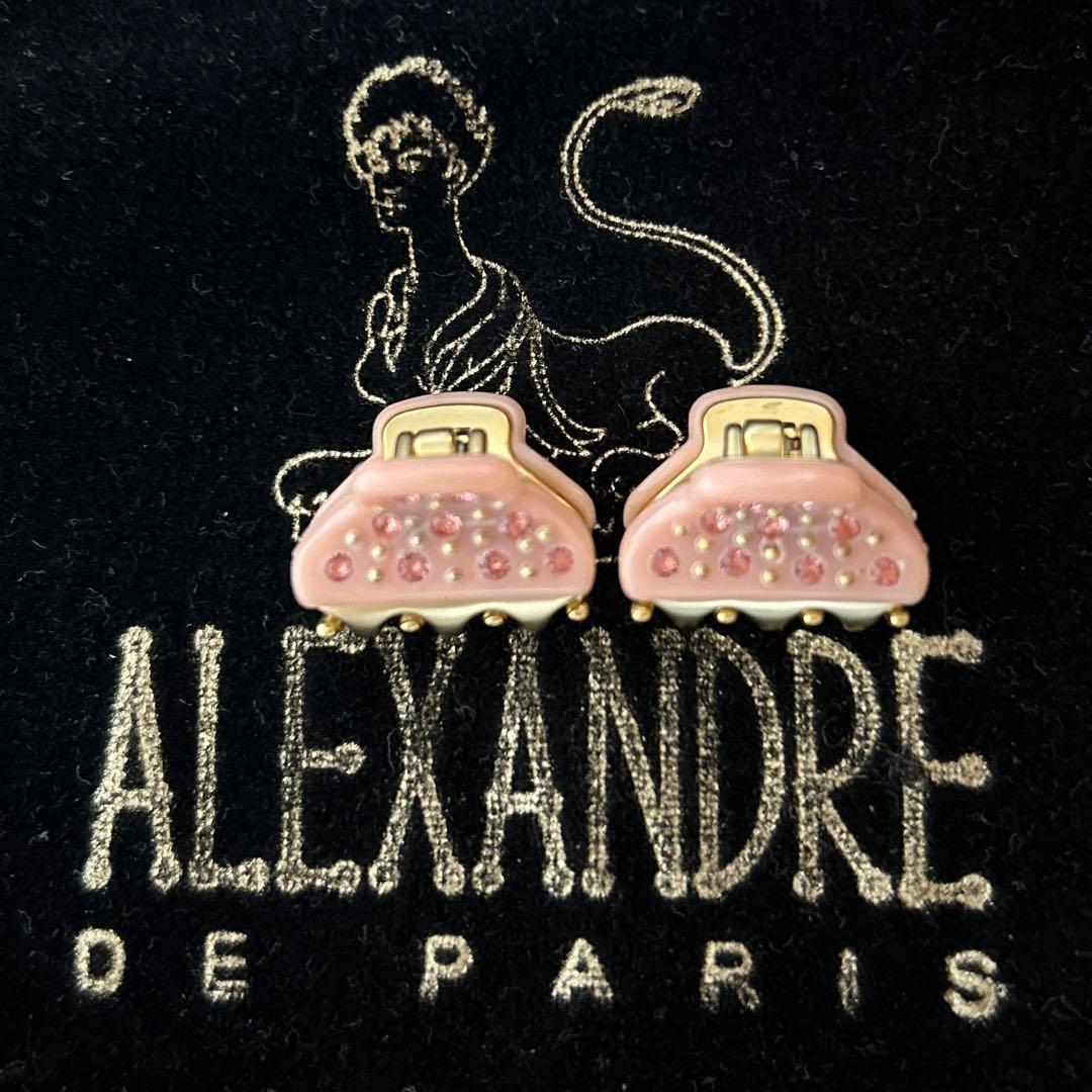 新品 ALEXANDRE DE PARIS ヴァンドームクリップ　1.8㎝2個