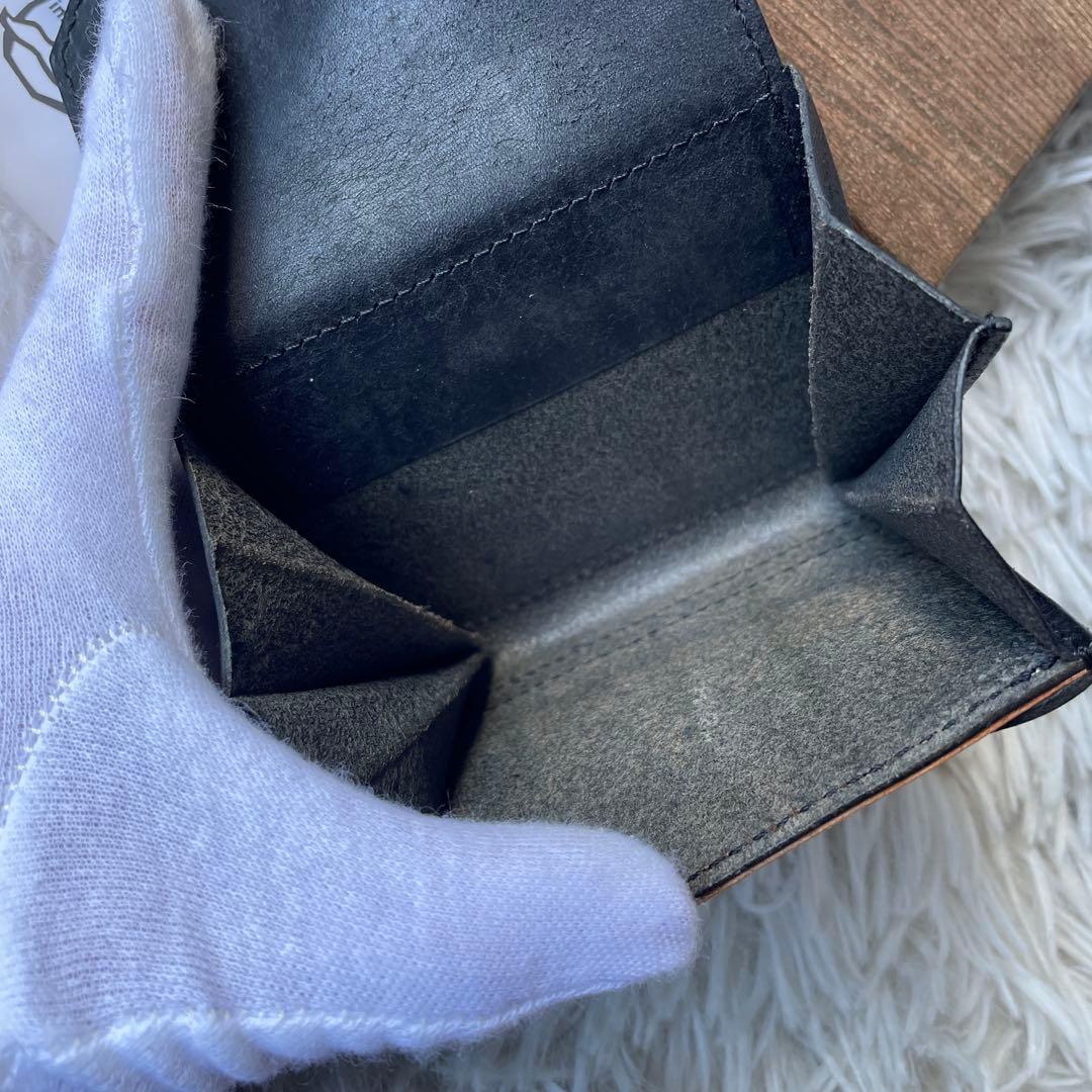 【美品】ビアベリー ハッチバック 財布 プエブロ ブラック