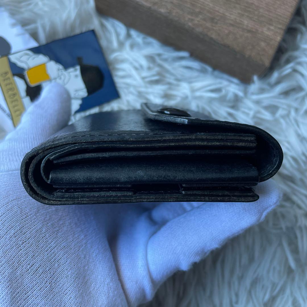【美品】ビアベリー ハッチバック 財布 プエブロ ブラック
