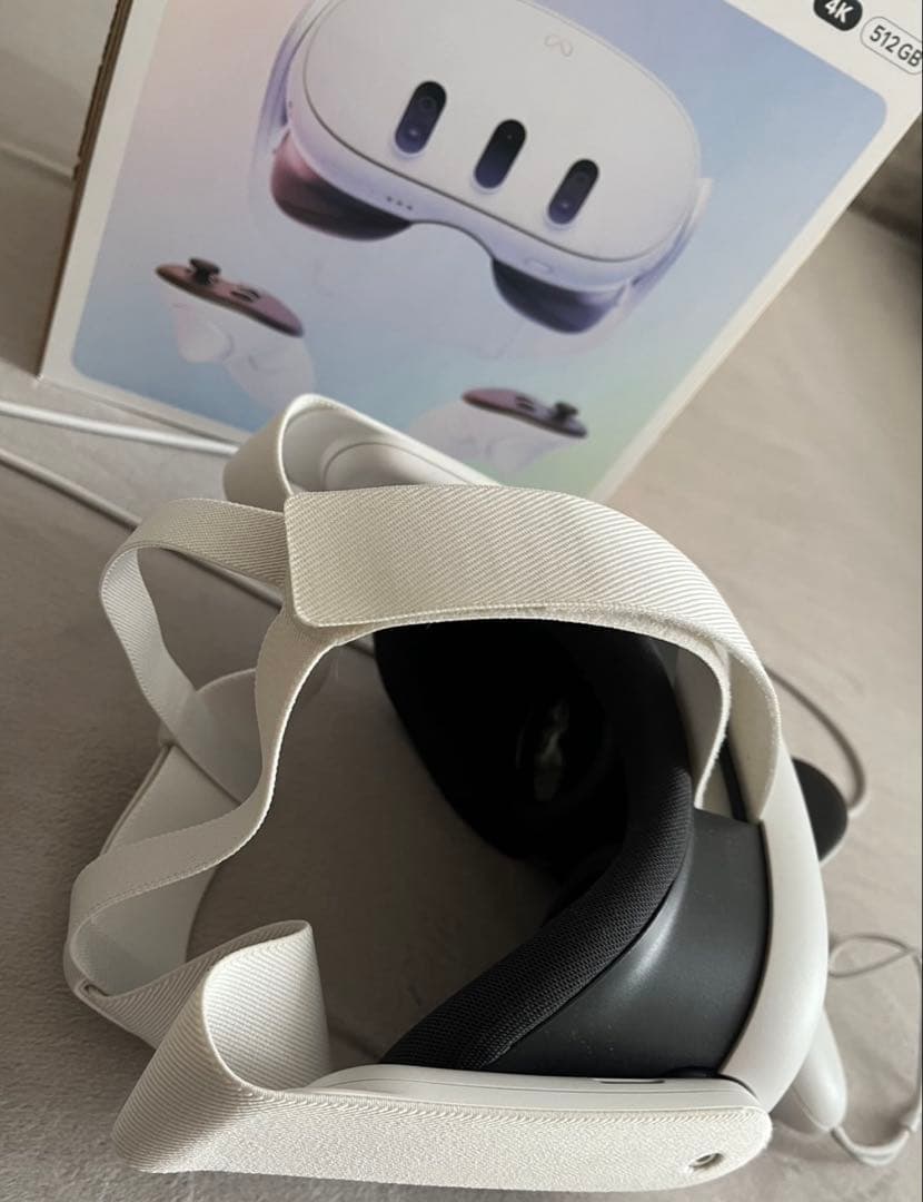  quest 3 512GB 4K VRヘッドセット