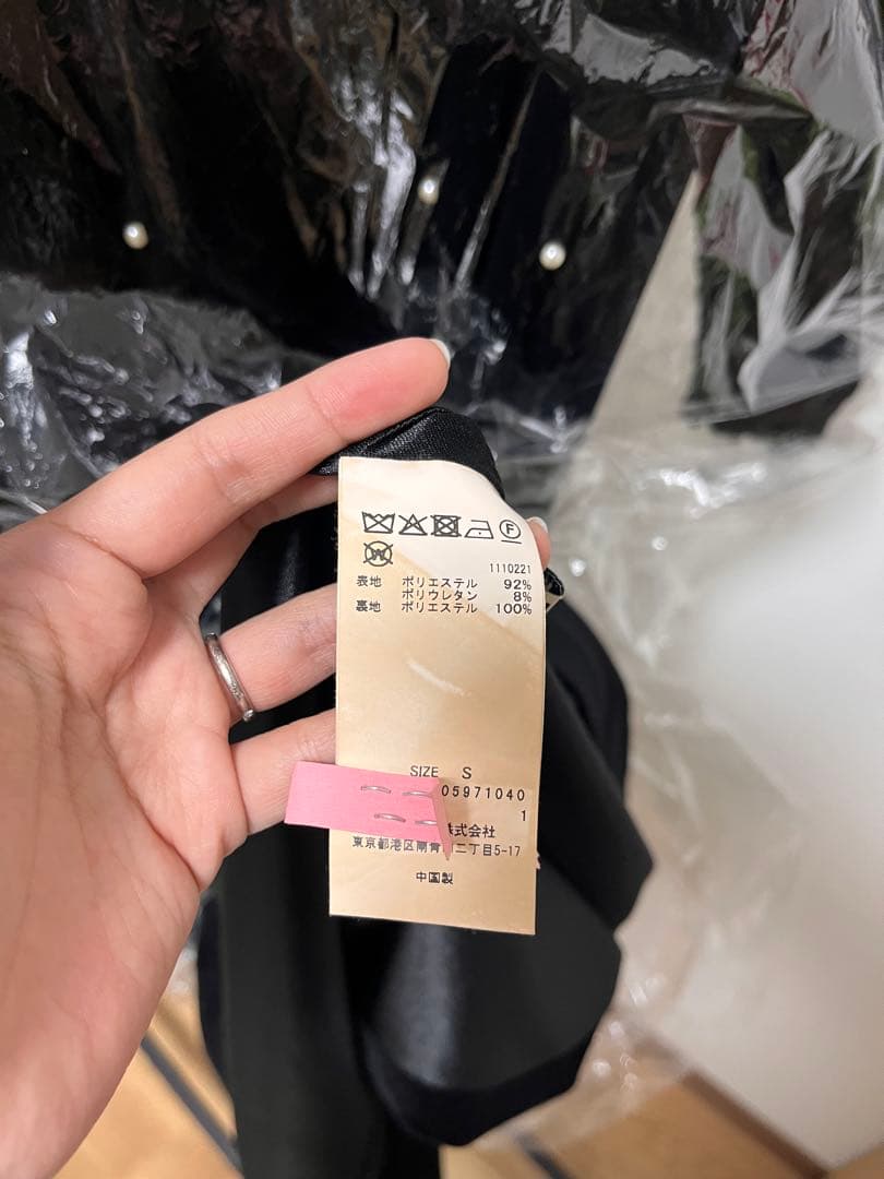 AMERI VINTAGE ／アメリ／ベロアドレス／オケージョンドレス/ S