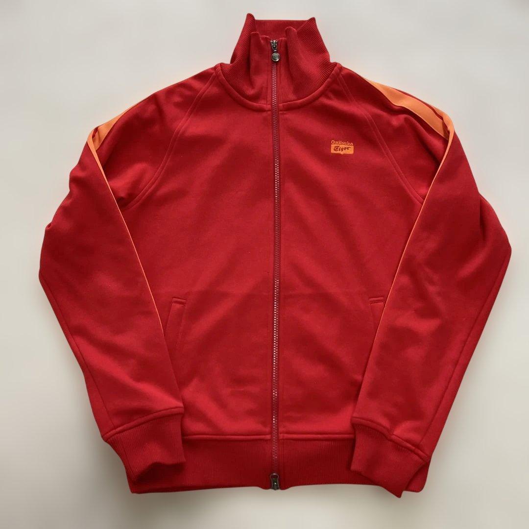 アシックス オニツカタイガー M トラックジャケット ジャージ 刺繍