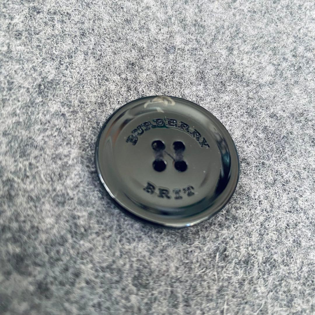 BURBERRY BRIT バーバリー【極美品】メルトンウール ピーコート