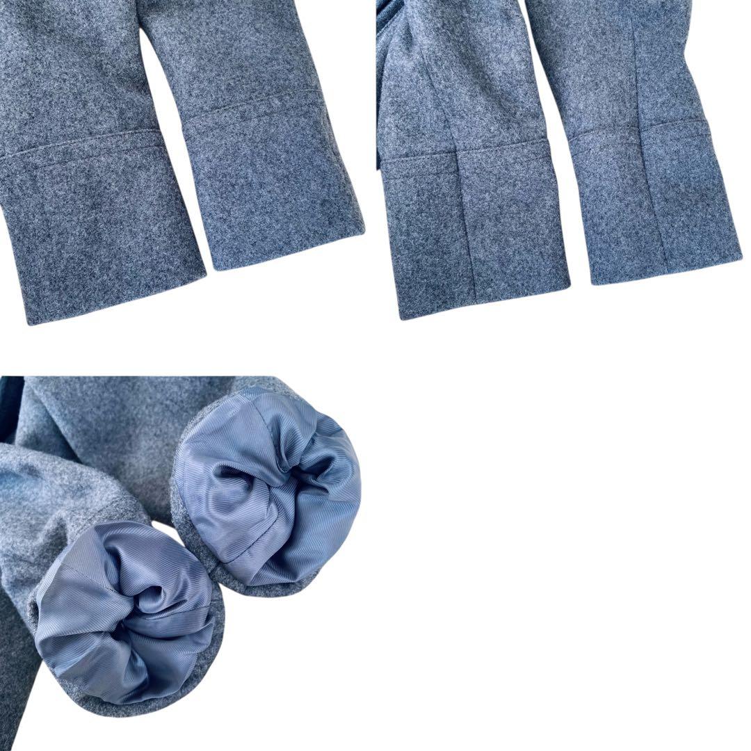 BURBERRY BRIT バーバリー【極美品】メルトンウール ピーコート