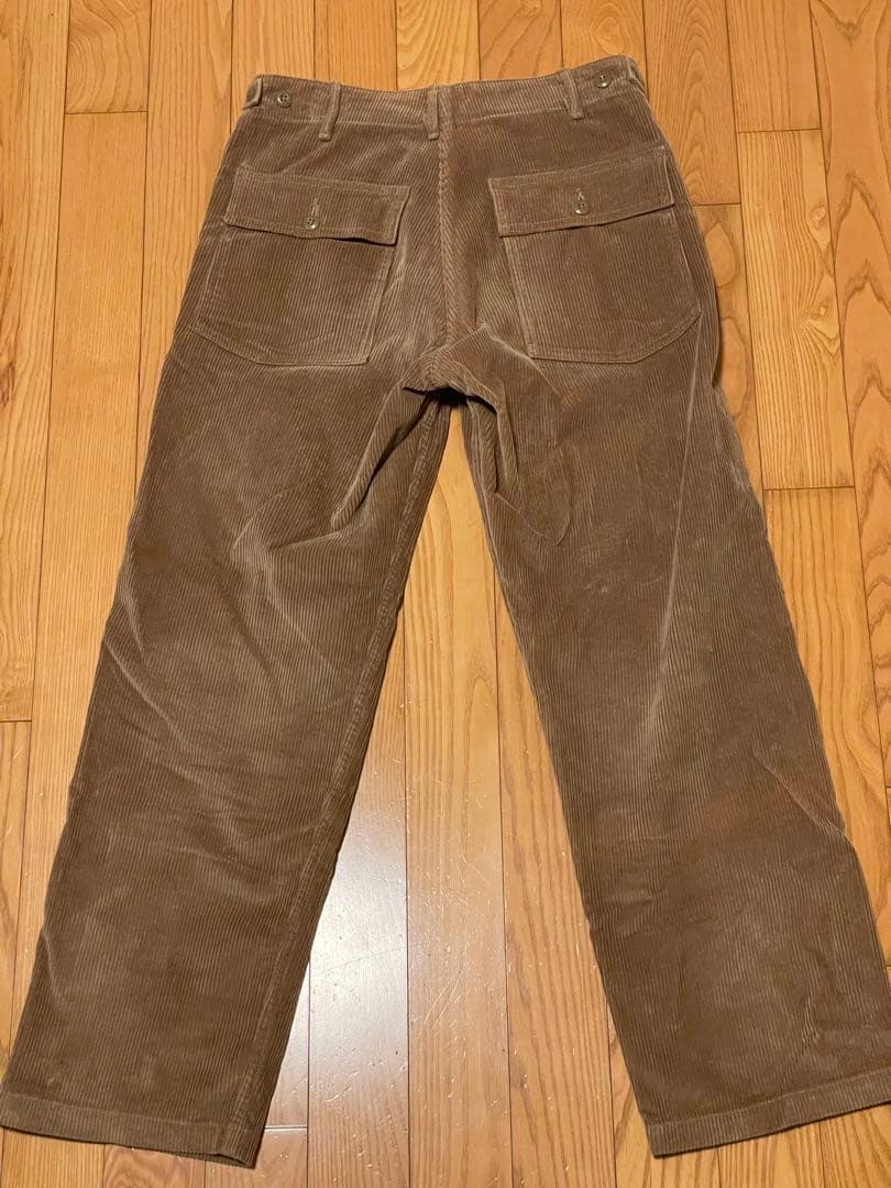orSlow コーデュロイ ベイカーパンツ サンプル品一点物 サイズS 日本製