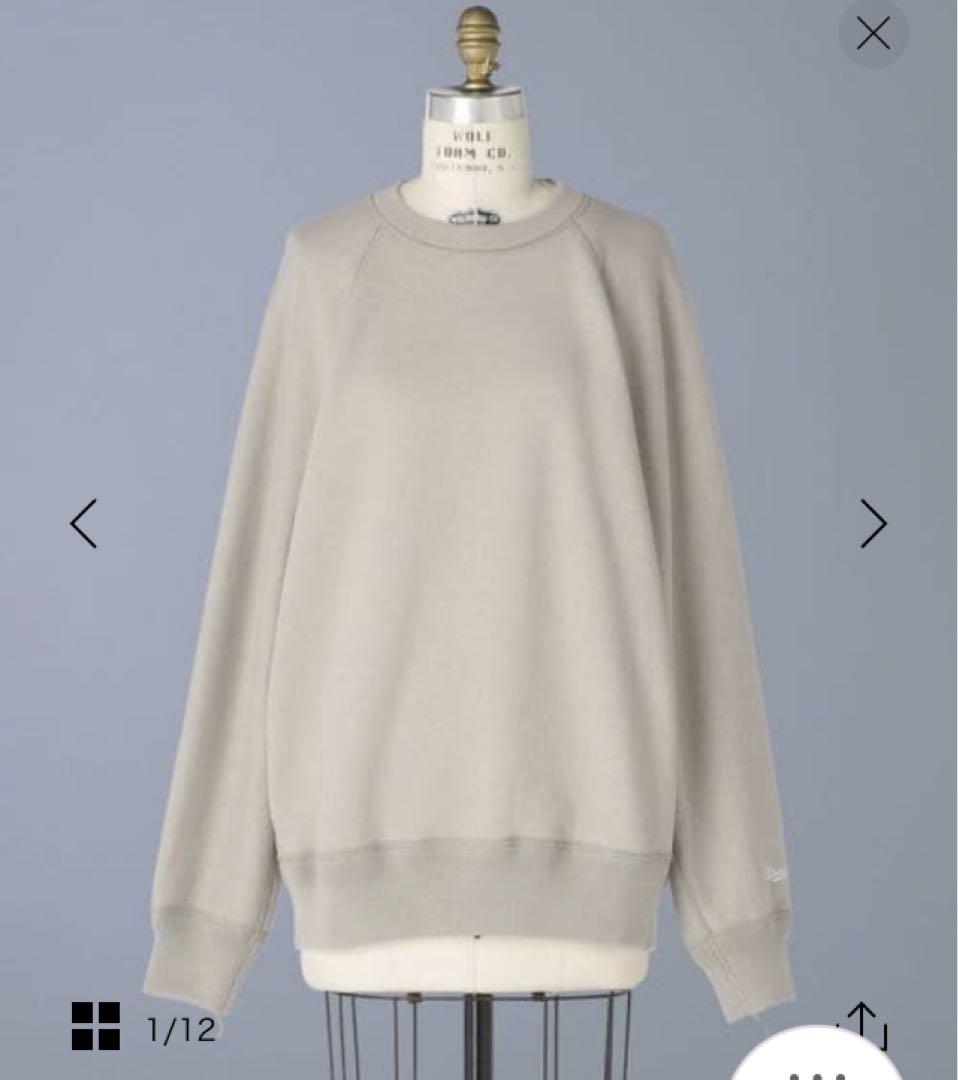 Blamink ラグランスリーブ スウェット