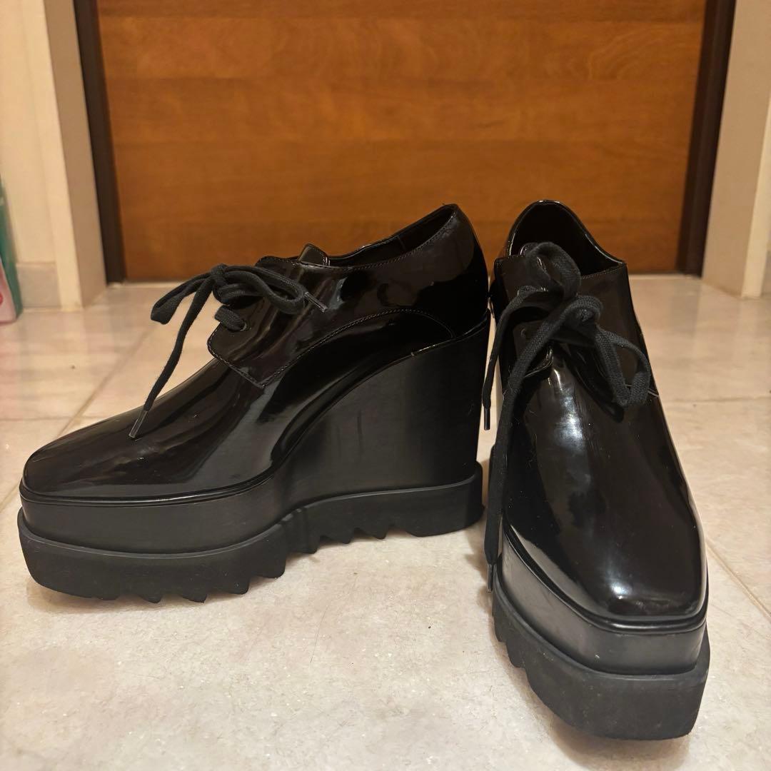 ステラマッカートニー ウェッジソールシューズ