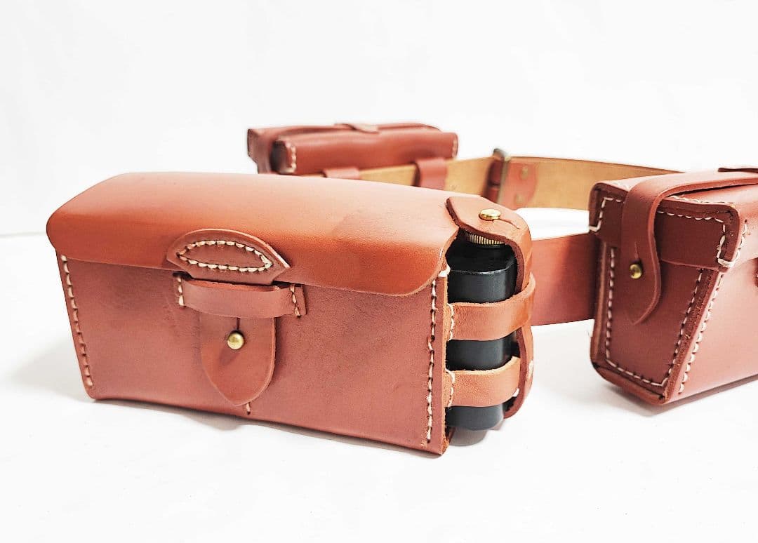 日本軍 ポーチ 剣刺 帯革 オイル 兵士 個人装備 セット 複製品