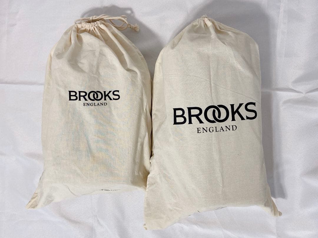 ち*ゃ様 BROOKS カーキ サドルバッグ