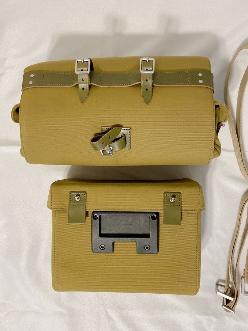 ち*ゃ様 BROOKS カーキ サドルバッグ