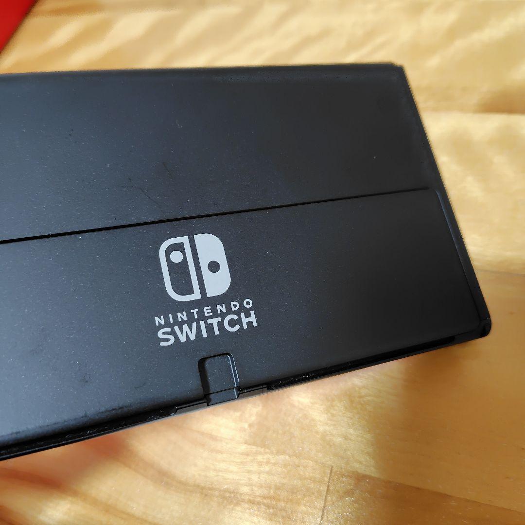 Switch　有機el　本体　付属品あり　ネオンブルー