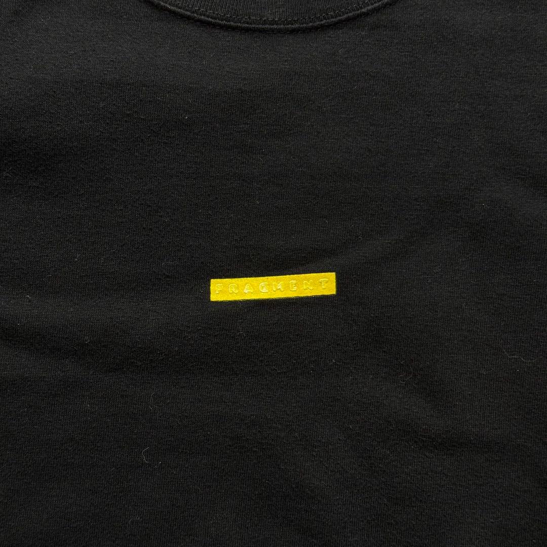 sacai x FRAGMENT DESIGN Tシャツ 黒 size3