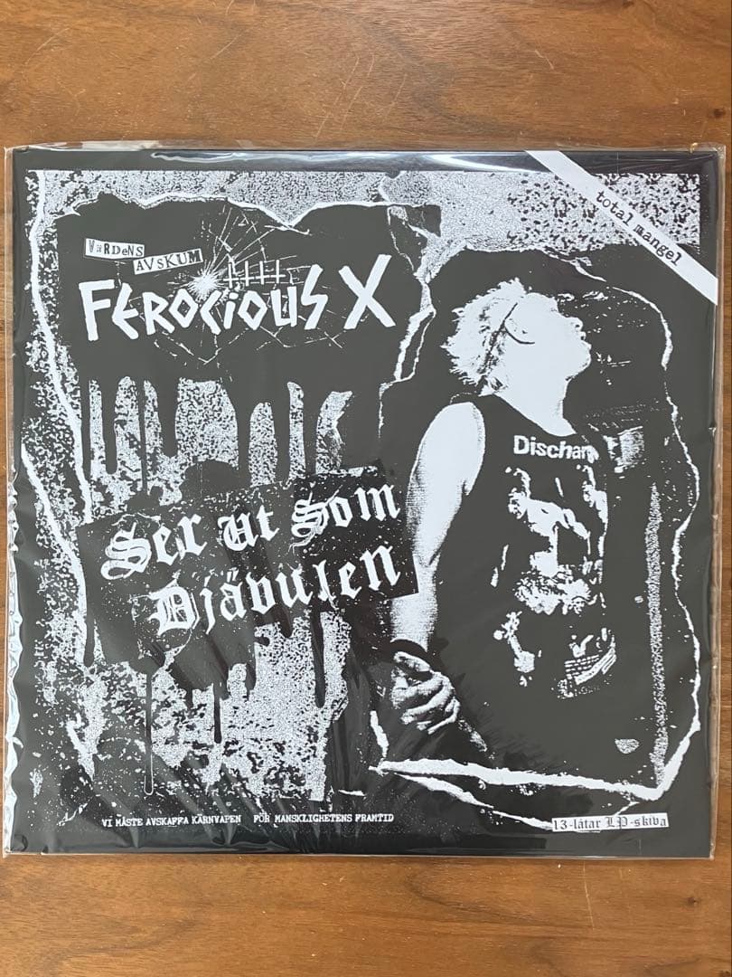 ［新品］FEROCIOUS X 「SER UT SOM DJÄVULEN」 LP