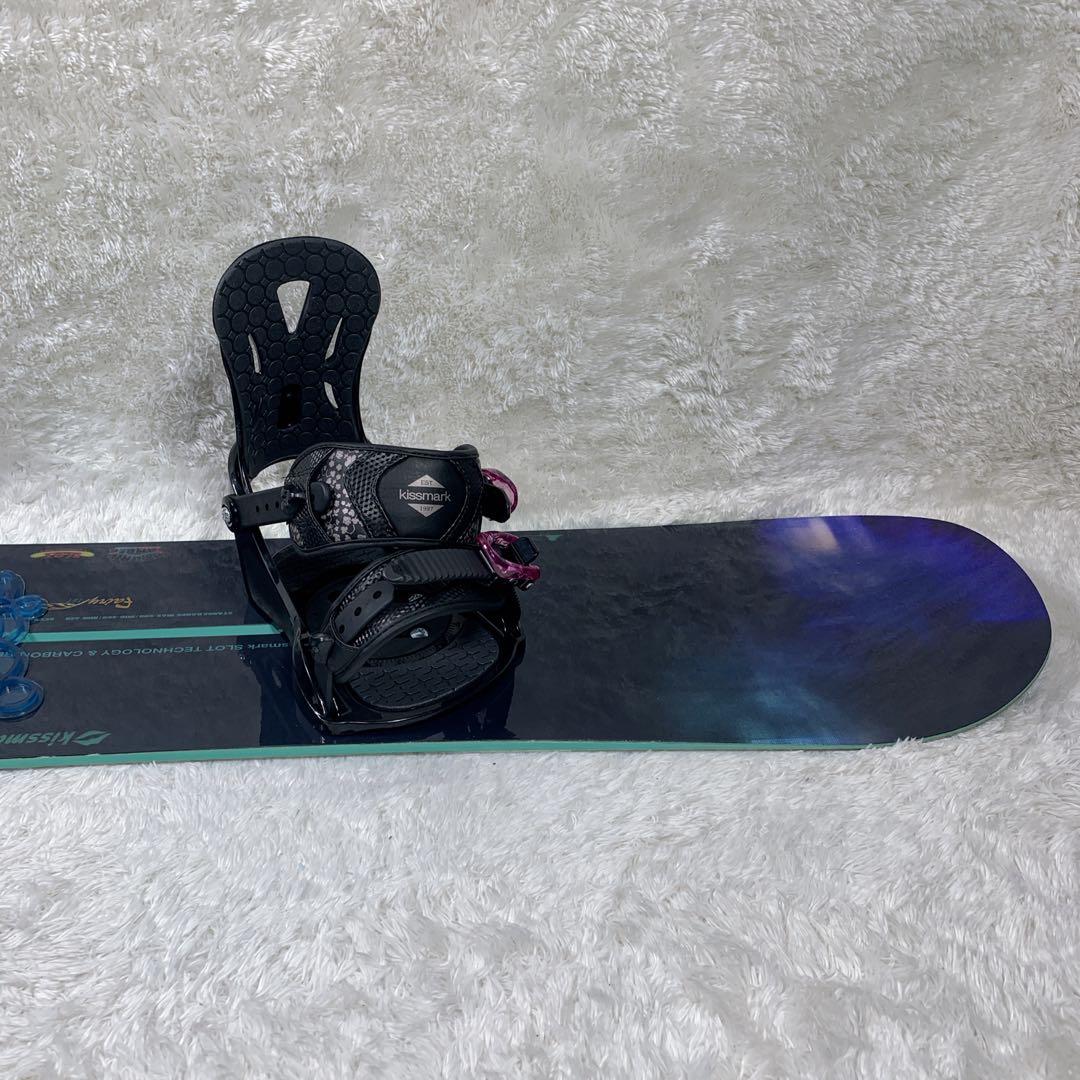 【美品】Kissmark Fairy 137 ビンディング付 レディース