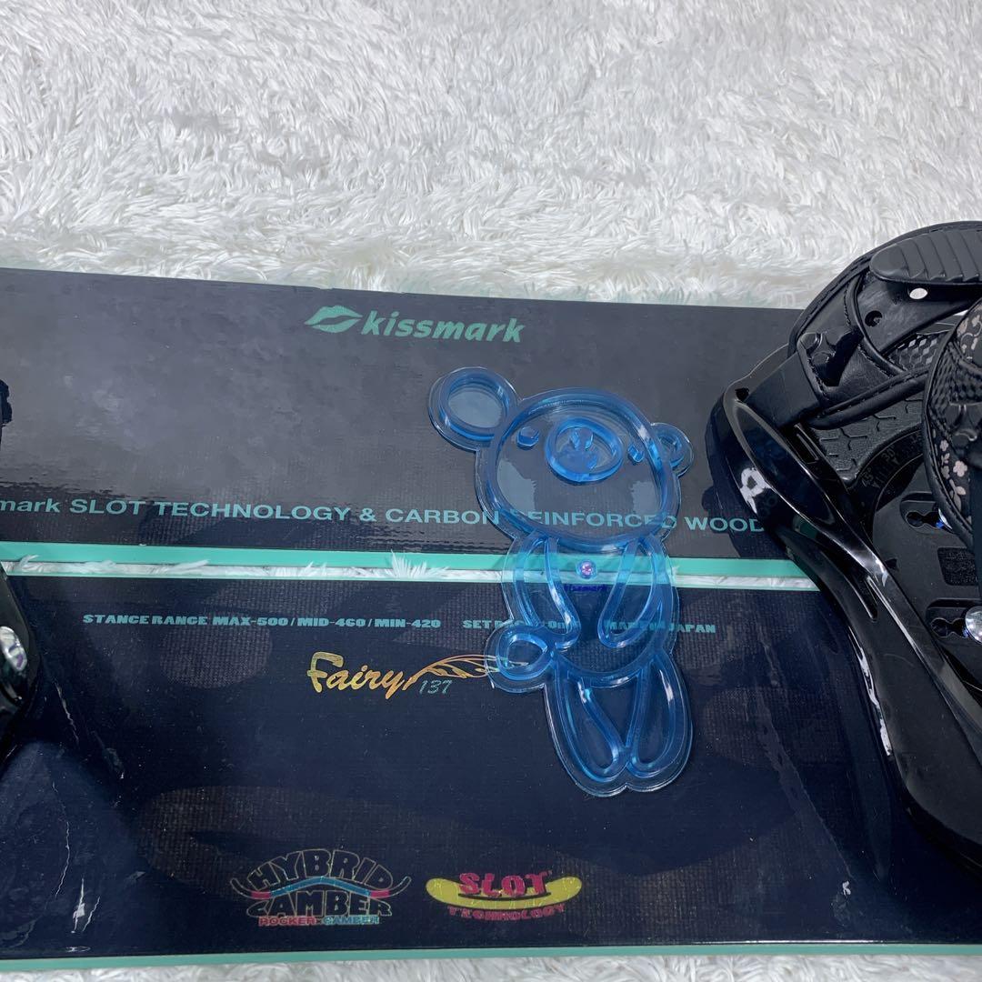 【美品】Kissmark Fairy 137 ビンディング付 レディース