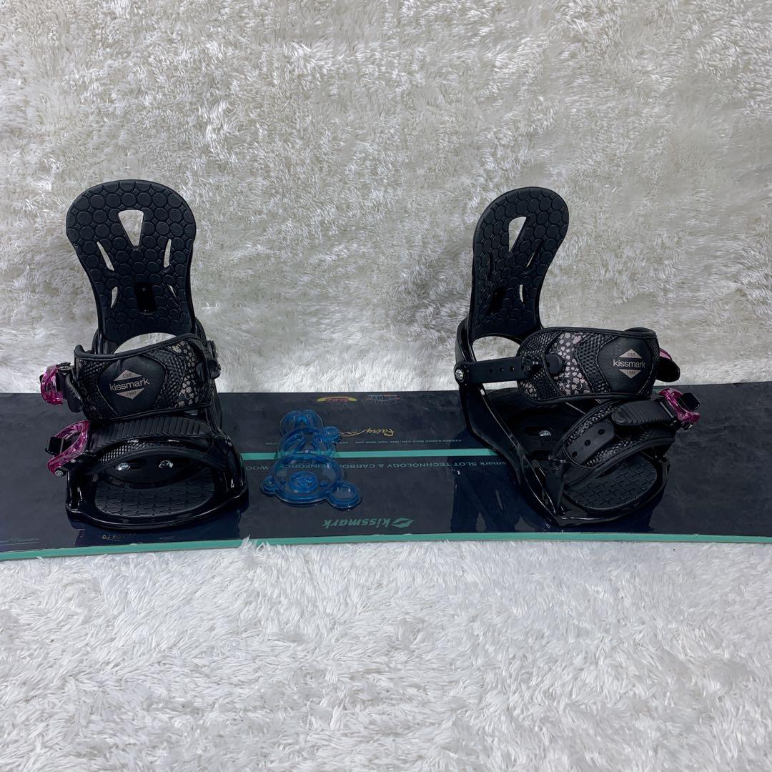 【美品】Kissmark Fairy 137 ビンディング付 レディース