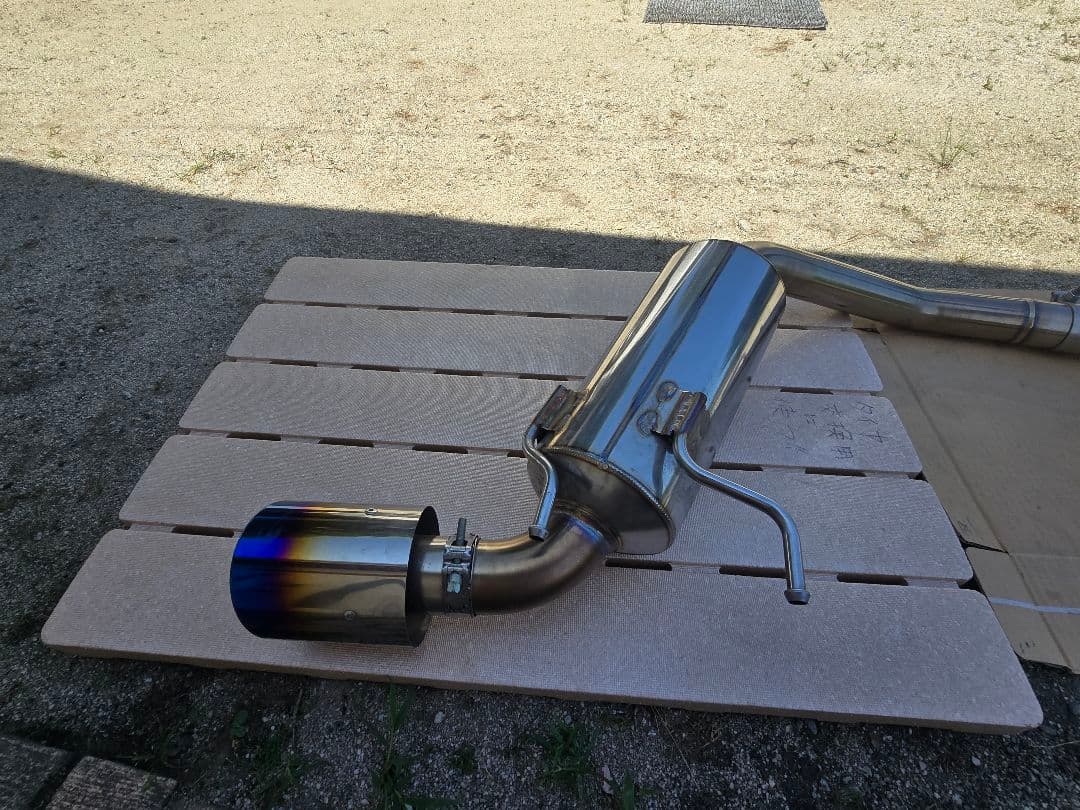 86パワークラフト エキゾーストマフラーシステム シングルタイプ