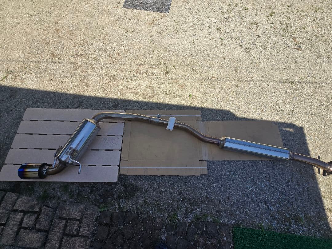 86パワークラフト エキゾーストマフラーシステム シングルタイプ