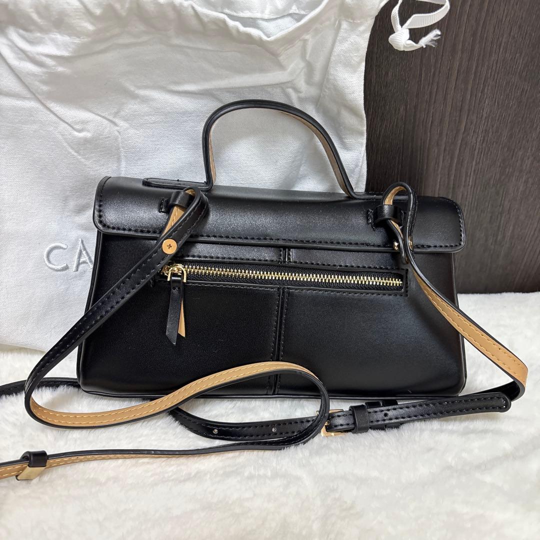 カフネ　ミディアムスタンス　スタンスウォレット　ブラック