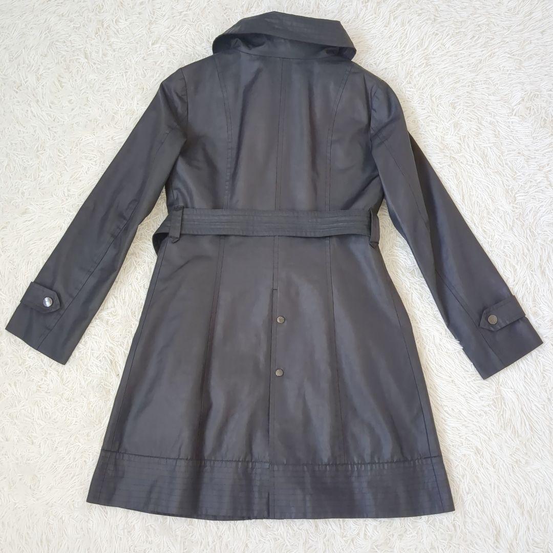 美品✨️23区　オンワード トレンチコート　ライナー付き ブラック　ベルト　L
