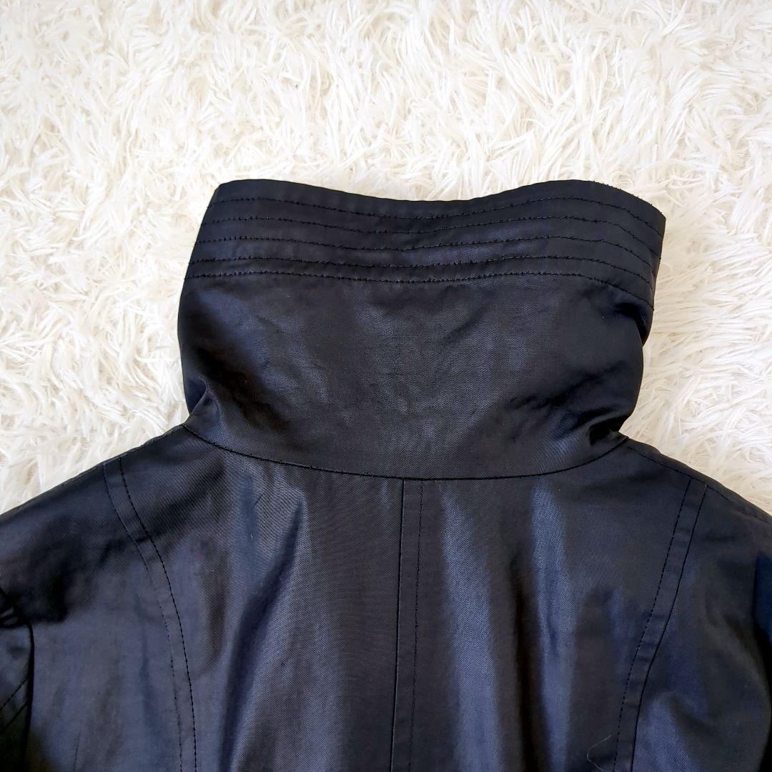 美品✨️23区　オンワード トレンチコート　ライナー付き ブラック　ベルト　L