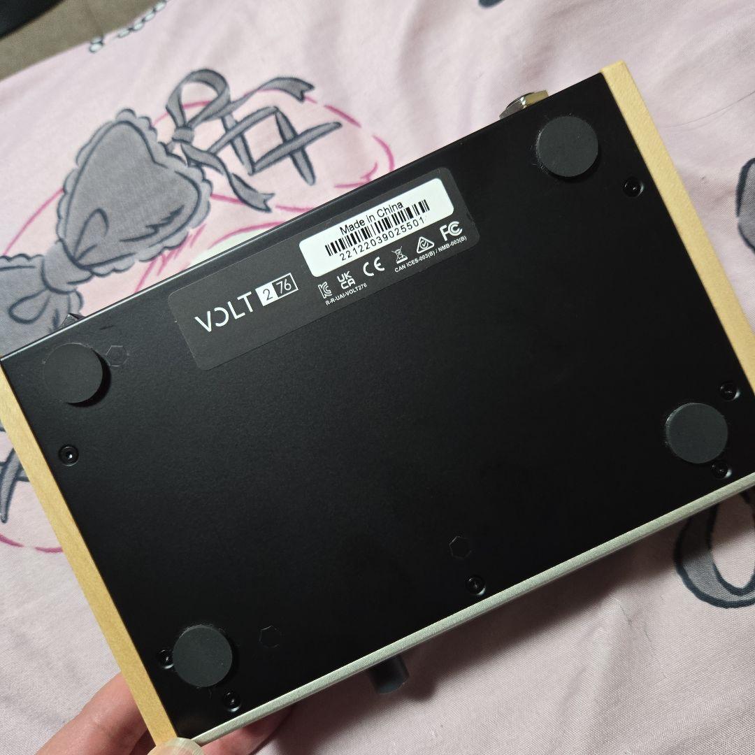 UNIVERSAL AUDIO VOLT276 USBオーディオインターフェース