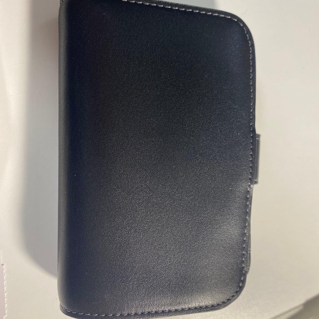 【新品】COACH タビー ウォレット 黒 レザー 二つ折り財布