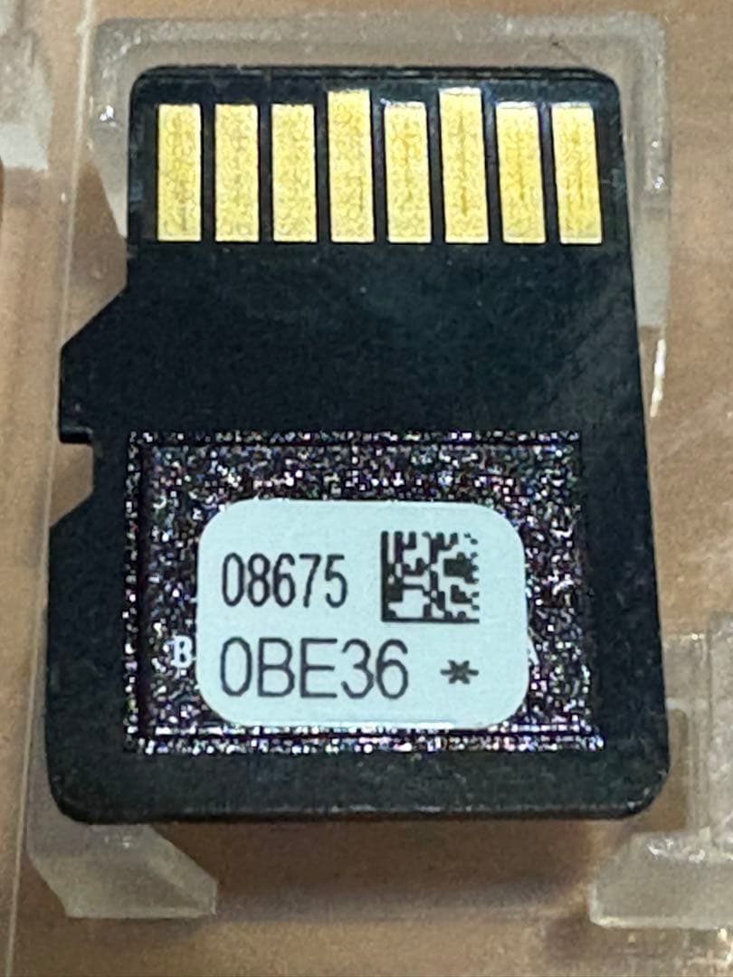 08675-OBM36トヨタ純正ナビ 地図データSDカード