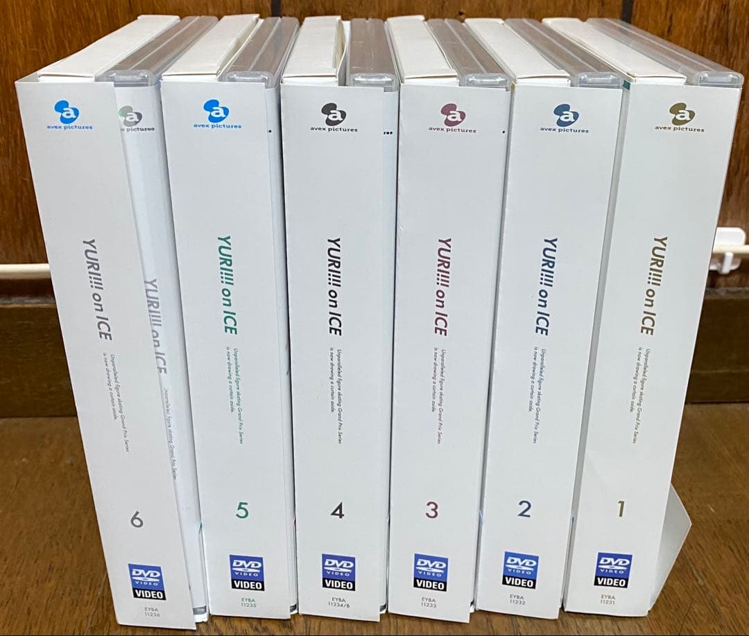 YURI!!! on ICE DVD 全6巻セット 全巻特典付き