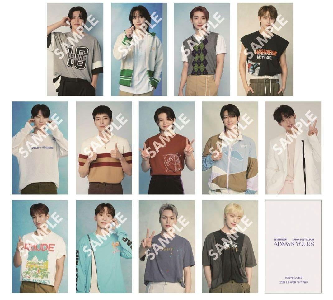 SEVENTEEN ALWAYS YOURS 東京 限定 トレカ 未開封