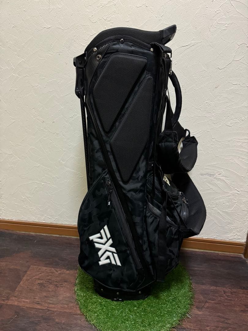 [Used] PXG GOLF軽量キャディーバック(スタンド型)カモフラージュ柄