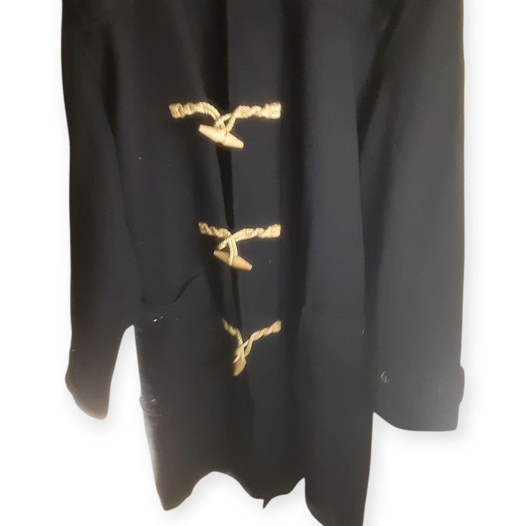 Paul Smith ダッフルロングコート ネイビー Lサイズ フード付き