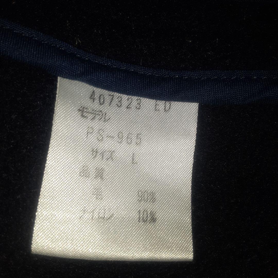 Paul Smith ダッフルロングコート ネイビー Lサイズ フード付き