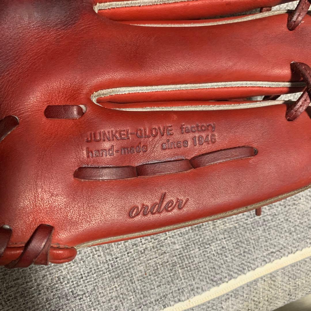 JUNKEI GLOVE 投手用 硬式グローブ アズキブラウン