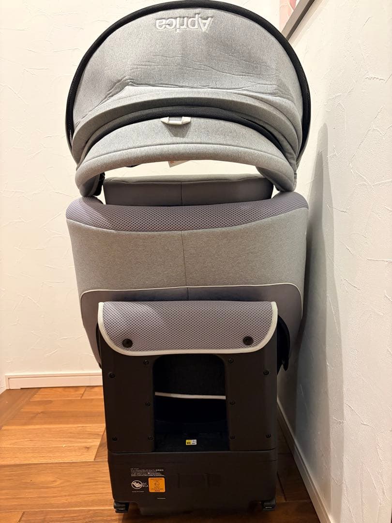 クリーニング済☆美品☆　アップリカ　クルリラ　ISOFIX　全て揃っています